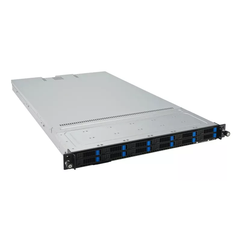 Rack (1U) Server ASUS RS501A‑E12‑RS12U — LGA 6096, DDR5 bis zu 3 TB, 24 DIMM, 1600W