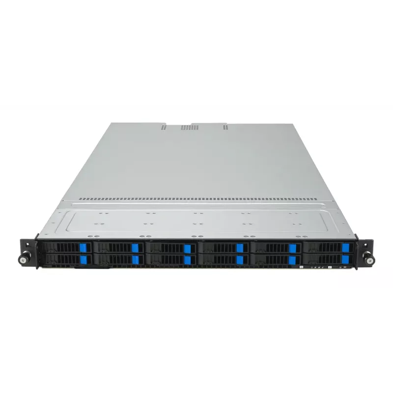 Rack (1U) Server ASUS RS501A‑E12‑RS12U — LGA 6096, DDR5 bis zu 3 TB, 24 DIMM, 1600W