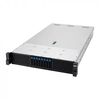 ASUS RS720A-E13-RS8G Socket SP5 Rack (2U) Schwarz, Silber