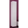 Wandmontierter Aufbewahrungsschrank cama meble VIGO 180 — 1800×400×300 mm, weiß/weiß glänzend