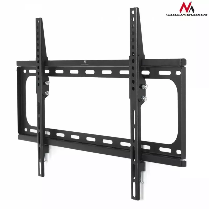 TV-Wandhalterung MACLEAN MC-605, feste neigbare Halterung, VESA 75x75–600x400, bis zu 55 kg, für 32–80 Zoll Bildschirme
