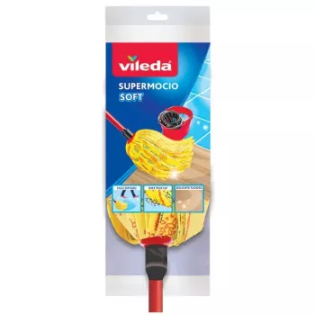 Wischmoppbezug Vileda Rot Gelb