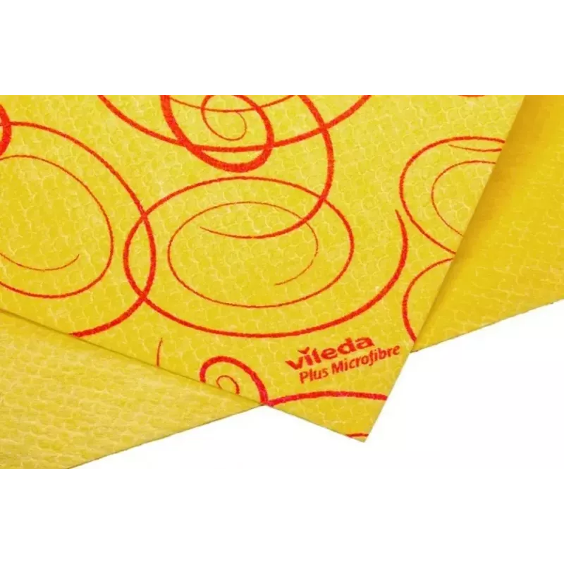 Reinigungstuch VILEDA Universal Cloth 144828, Packung mit 3 wiederverwendbaren Tüchern, 340 x 340 mm, 50 % Viskose/30 % Polyester/20 % Polypropylen