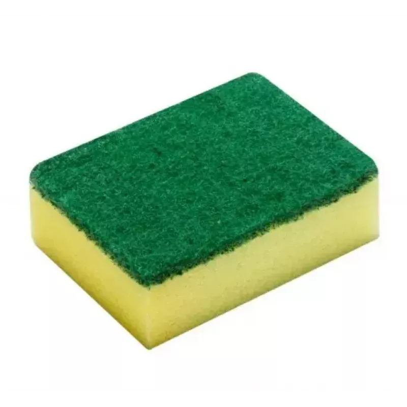 Spülschwamm VILEDA Tip-Top 5er-Pack, rechteckige Faserpads 70×90×30 mm, gelb