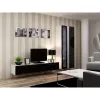TV-Ständer cama meble VIGO 180 — 1800×400×300 mm, weiße Oberseite, weißer Rahmen, Spanplatte