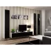 TV-Ständer cama meble VIGO 180 — 1800×400×300 mm, weiße Oberseite, weißer Rahmen, Spanplatte