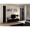 TV-Ständer cama meble VIGO 180 — 1800×400×300 mm, weiße Oberseite, weißer Rahmen, Spanplatte
