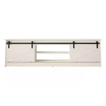 TV-Schrank Cama Meble GRANERO RTV 200x56,7x35 cm — weiße Oberseite, Korpus aus Spanplatte