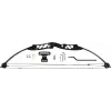 Compoundbogen POE LANG CO-047B-5529, 29 Zoll, 55 lb Zuggewicht, Metall, 1070 mm, schwarz