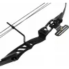 Compoundbogen POE LANG CO-047B-5529, 29 Zoll, 55 lb Zuggewicht, Metall, 1070 mm, schwarz