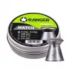 Airgun-Pellets RANGER PRORO 4,5 mm Diabolo — 500 Stück, Silber, Aluminium-Spender
