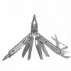 Multitool AZYMUT H2038 Full-Size-Multitool — 14 Werkzeuge, 16,2 cm geöffnet, 10,1 cm zusammengeklappt, 264 g, Stahl 420/7CR13, Lederholster