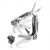 Multitool AZYMUT Trohon H-P2010121 — Zange in voller Größe aus Edelstahl mit 12 Werkzeugen, 8 Bits, faltbar 10,5 cm, 381 g