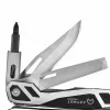 Multitool AZYMUT Trohon H-P2010121 — Zange in voller Größe aus Edelstahl mit 12 Werkzeugen, 8 Bits, faltbar 10,5 cm, 381 g