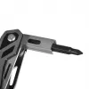 Multitool AZYMUT Trohon H-P2010121 — Zange in voller Größe aus Edelstahl mit 12 Werkzeugen, 8 Bits, faltbar 10,5 cm, 381 g