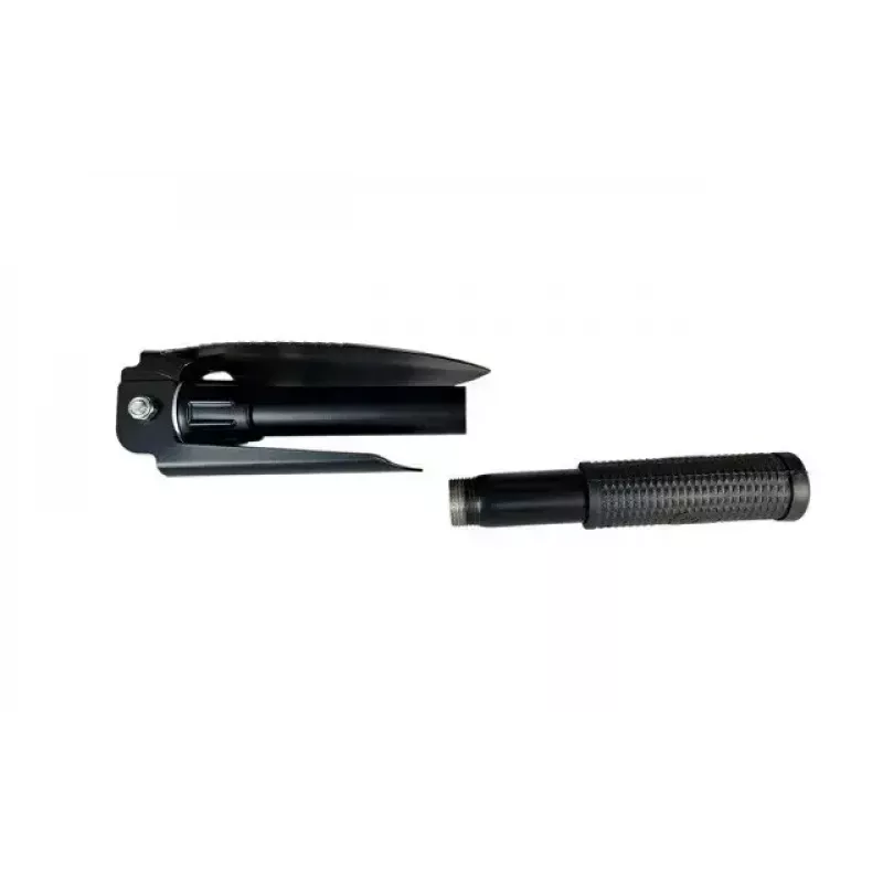 Faltbare taktische Schaufel AZYMUT Trapper — Edelstahl, schwarz, 410 mm, 565 g
