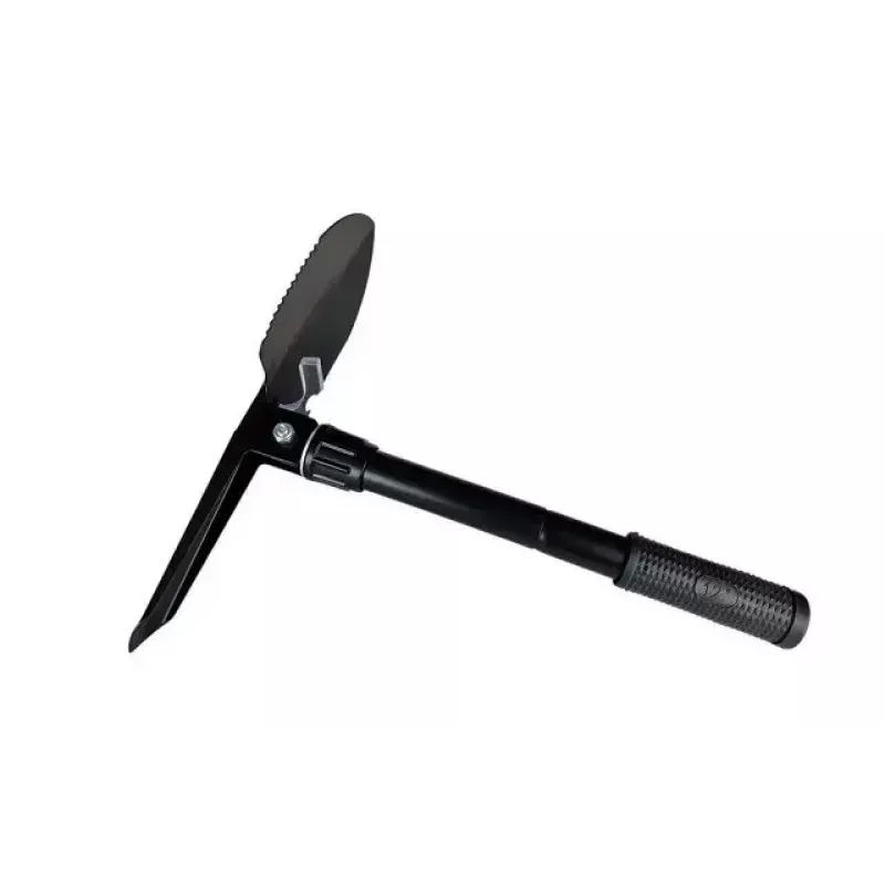 Faltbare taktische Schaufel AZYMUT Trapper — Edelstahl, schwarz, 410 mm, 565 g