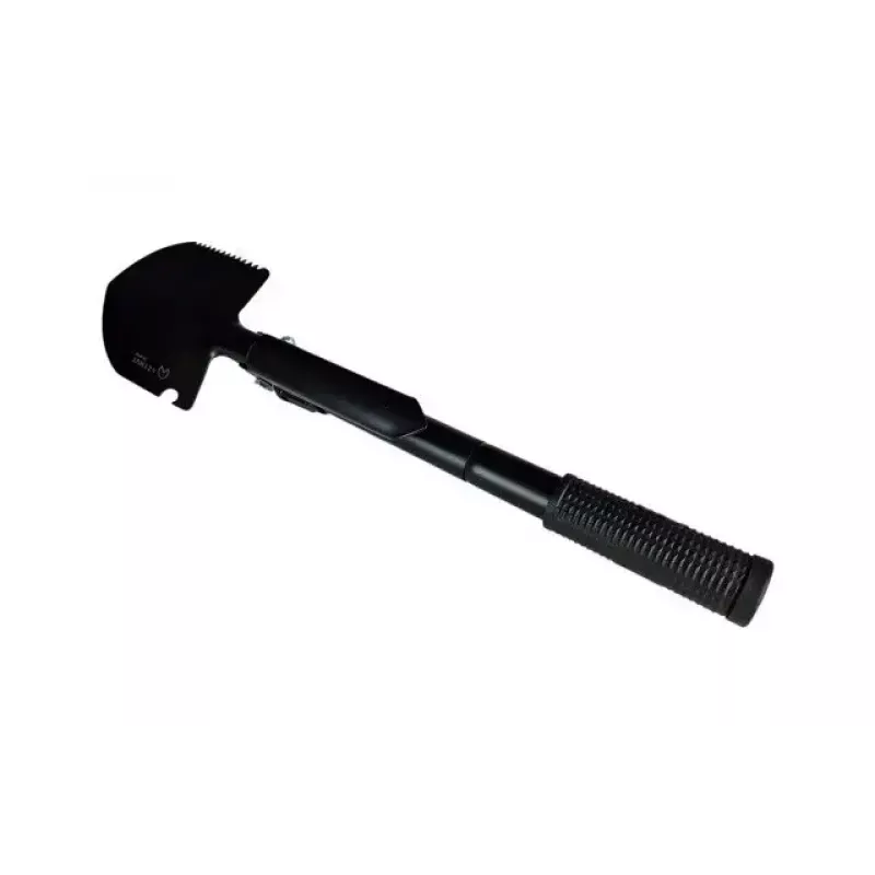 Faltbare taktische Schaufel AZYMUT Trapper — Edelstahl, schwarz, 410 mm, 565 g