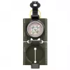 Magnetischer Navigationskompass Mil‑Tec Mil‑Tec US mit Beleuchtung, Aluminiumgehäuse, Maßstäbe 1:50k & 1:25k, oliv