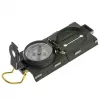 Magnetischer Navigationskompass Mil‑Tec Mil‑Tec US mit Beleuchtung, Aluminiumgehäuse, Maßstäbe 1:50k & 1:25k, oliv