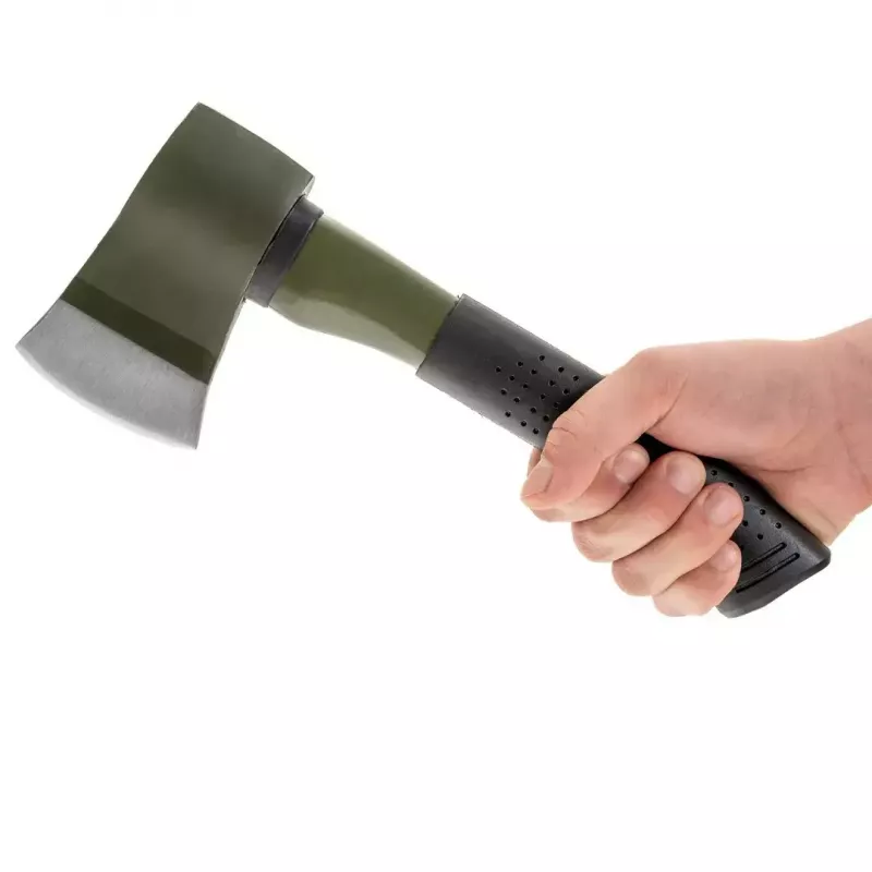 Beil Mil-Tec 15506000 — kompaktes Outdoor-Beil, Edelstahlklinge 4,6 mm, Länge 280 mm, Kopfbreite 80 mm, Gewicht 832 g
