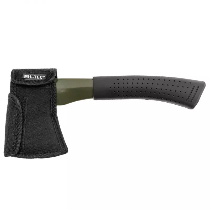 Beil Mil-Tec 15506000 — kompaktes Outdoor-Beil, Edelstahlklinge 4,6 mm, Länge 280 mm, Kopfbreite 80 mm, Gewicht 832 g