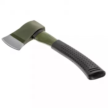 Beil Mil-Tec 15506000 — kompaktes Outdoor-Beil, Edelstahlklinge 4,6 mm, Länge 280 mm, Kopfbreite 80 mm, Gewicht 832 g