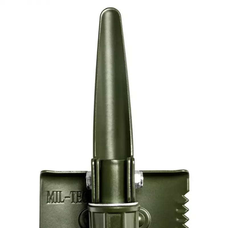 Faltspaten Mil-Tec Mini II — kompaktes Schanzwerkzeug, 405 mm Länge, 100 mm Blatt, 560 g, zusammenklappbar (15,5 x 10 x 6,5 cm)