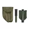 Faltspaten Mil-Tec Mini II — kompaktes Schanzwerkzeug, 405 mm Länge, 100 mm Blatt, 560 g, zusammenklappbar (15,5 x 10 x 6,5 cm)