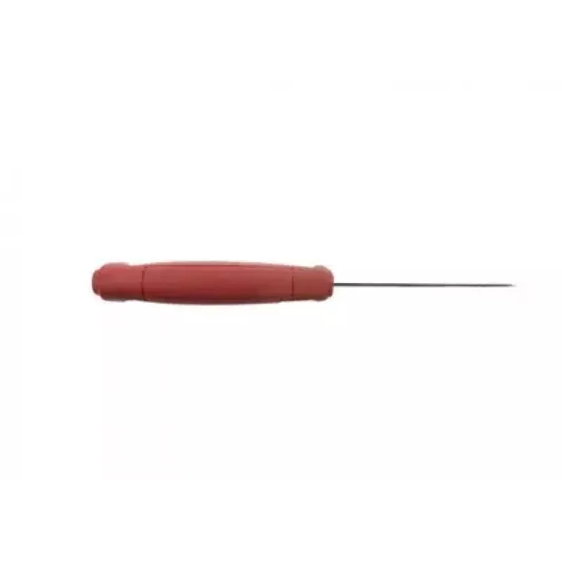 Feststehendes Messer Mora BASIC 511 — Kohlenstoffstahlklinge, roter Griff