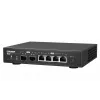 QNAP QSW-2104-2S Netzwerk-Switch Unmanaged 2.5G Ethernet Schwarz