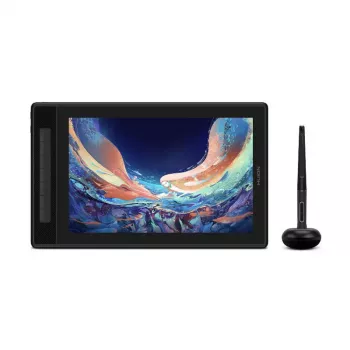 Grafiktablett HUION Kamvas Pro 13 — 13,3 Zoll QLED IPS Display 2560×1600, Arbeitsfläche 286,5×179 mm, 8192 Druckstufen, 5080 lpi