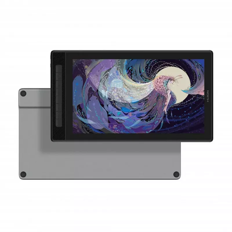Grafiktablett HUION Kamvas Pro 16 GT1602 39,8 cm (15,7 inch) 2.5K IPS-Anzeige, 8192 Druckstufen, 8 programmierbare Tasten, USB-C/HDMI