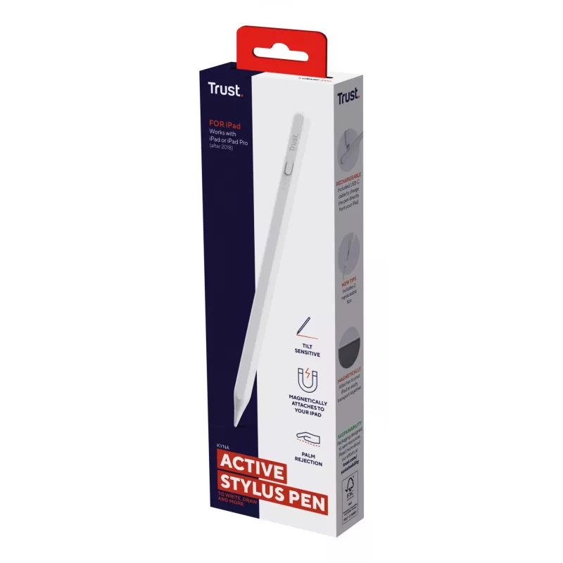 Stylus-Stift Trust Kyna 13 g Weiß Tablet-Kompatibilität