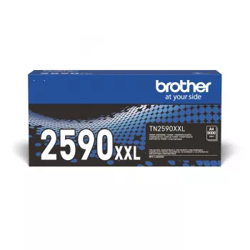 Tonerkartusche Brother TN-2590XXL Original Schwarz, 1er-Pack, ca. 5000 Seiten