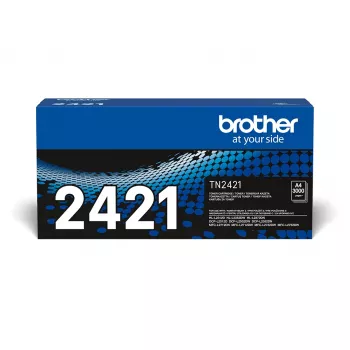 Tonerkartusche Brother TN-2421 Schwarz, Originale Laserkartusche, 1 Stück, kompatibel mit Brother-Druckern