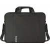 Laptoptasche DEFENDER 15,6 Zoll (39,6 cm) – Polyester, abnehmbarer Schultergurt, Reißverschluss, schwarz