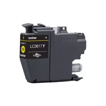 Inkjet Gelb Cartridge Brother LC-3617Y, Original, Standard Yield, 550 Seiten