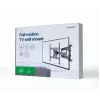 TV-Wandhalterung Gembird WM-75ST-01 für 32–75 Zoll Bildschirme, VESA 600x400, 45,5 kg, verstellbarer Wandabstand 4,9–49,1 cm, neigbar -5°–8°
