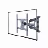 TV-Wandhalterung Gembird WM-75ST-01 für 32–75 Zoll Bildschirme, VESA 600x400, 45,5 kg, verstellbarer Wandabstand 4,9–49,1 cm, neigbar -5°–8°