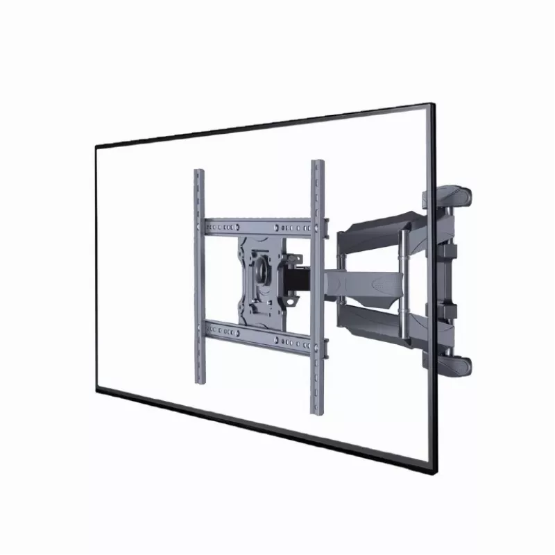 TV-Wandhalterung Gembird WM-75ST-01 für 32–75 Zoll Bildschirme, VESA 600x400, 45,5 kg, verstellbarer Wandabstand 4,9–49,1 cm, neigbar -5°–8°