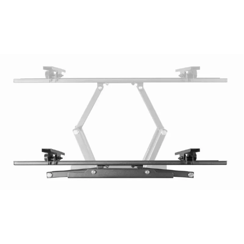 Wall TV mount GEMBIRD WM-70ST-01 for 37 inch–70 inch screens, tilt 0° to -20°, swivel ±60°, VESA 200×200–600×400, max 35 kg, Schwarz