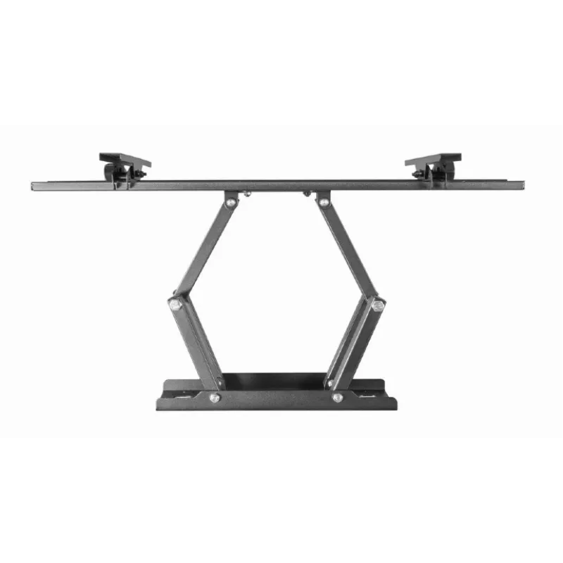 Wall TV mount GEMBIRD WM-70ST-01 for 37 inch–70 inch screens, tilt 0° to -20°, swivel ±60°, VESA 200×200–600×400, max 35 kg, Schwarz