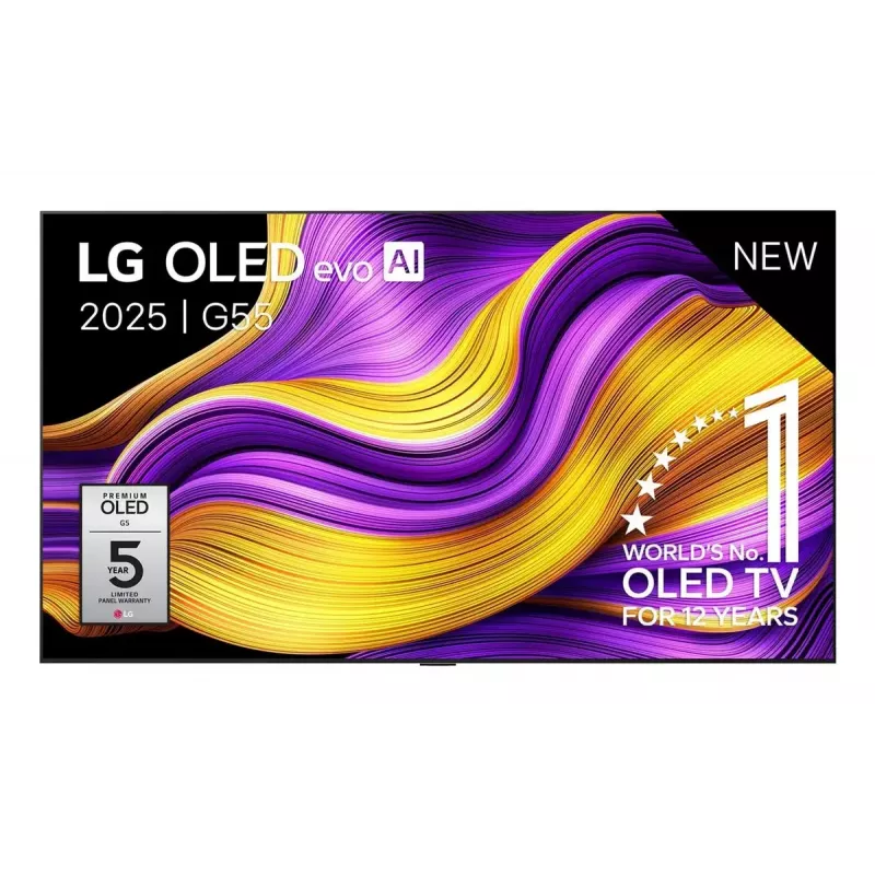 LG OLED evo AI OLED55G51LW TV 139,7 cm (55 Zoll) 4K Ultra HD Smart TV Wi-Fi Schwarz