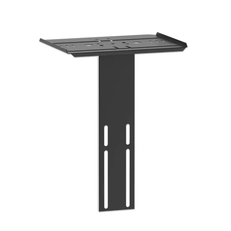Mobiler TV- und Monitor-Montagetrolley-Ständer MANHATTAN 461238, mobil, schwarz, Höhe 1803 mm, VESA 200x200–600x400, max. 50 kg