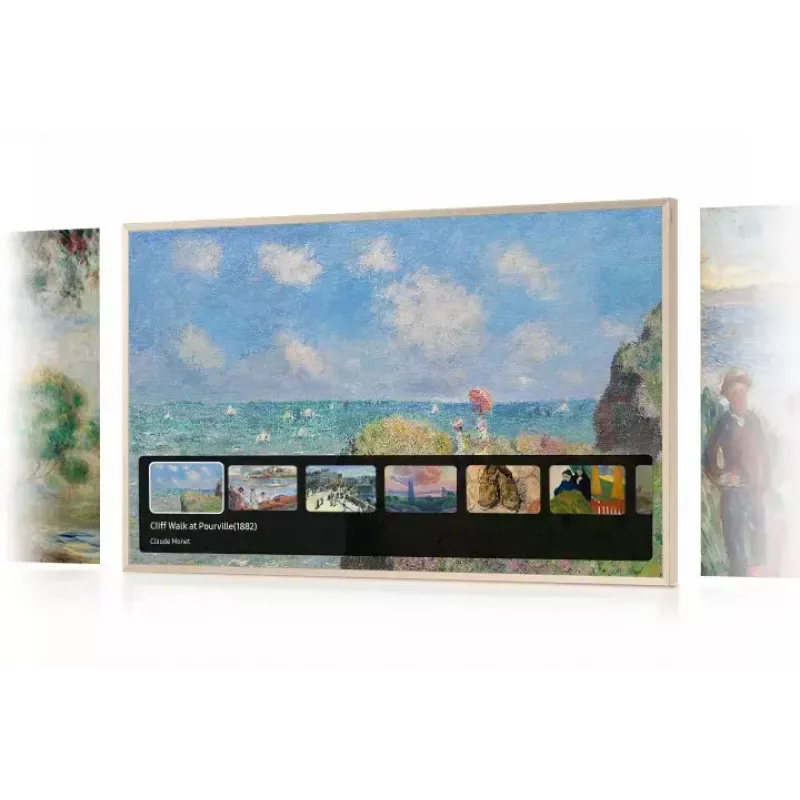 Fernseher Samsung QE65LS03FAUXXH 65 Zoll The Frame QLED 4K HDR Smart TV, 3840×2160, Tizen, 120Hz