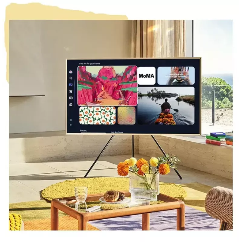 Fernseher Samsung QE65LS03FAUXXH 65 Zoll The Frame QLED 4K HDR Smart TV, 3840×2160, Tizen, 120Hz