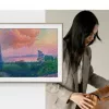 Fernseher Samsung QE65LS03FAUXXH 65 Zoll The Frame QLED 4K HDR Smart TV, 3840×2160, Tizen, 120Hz