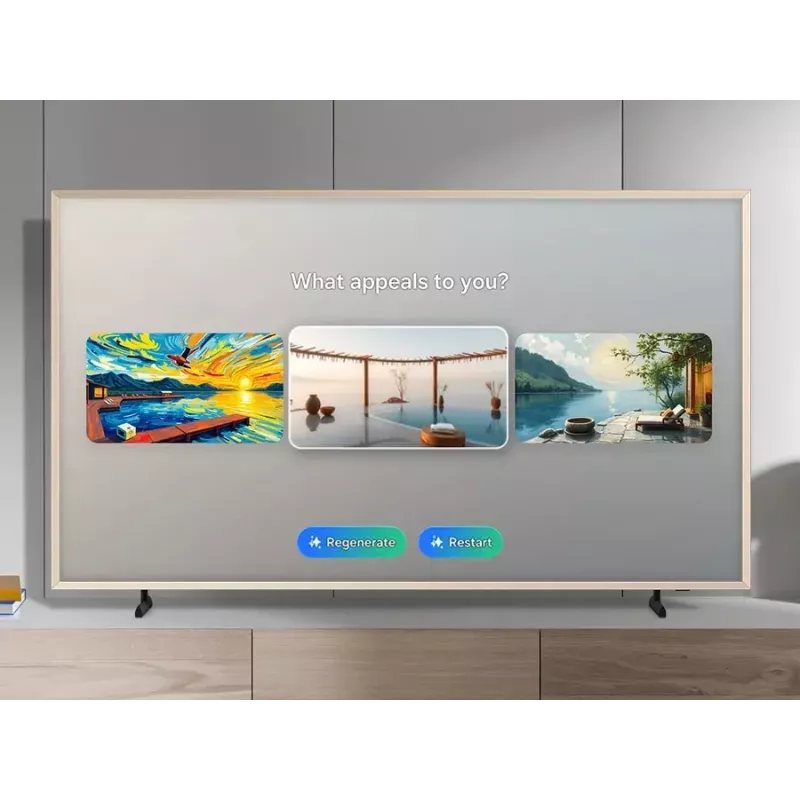Fernseher Samsung QE65LS03FAUXXH 65 Zoll The Frame QLED 4K HDR Smart TV, 3840×2160, Tizen, 120Hz