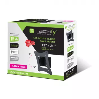 Techly ICA-LCD-900 76,2 cm (30 Zoll) Schwarz
